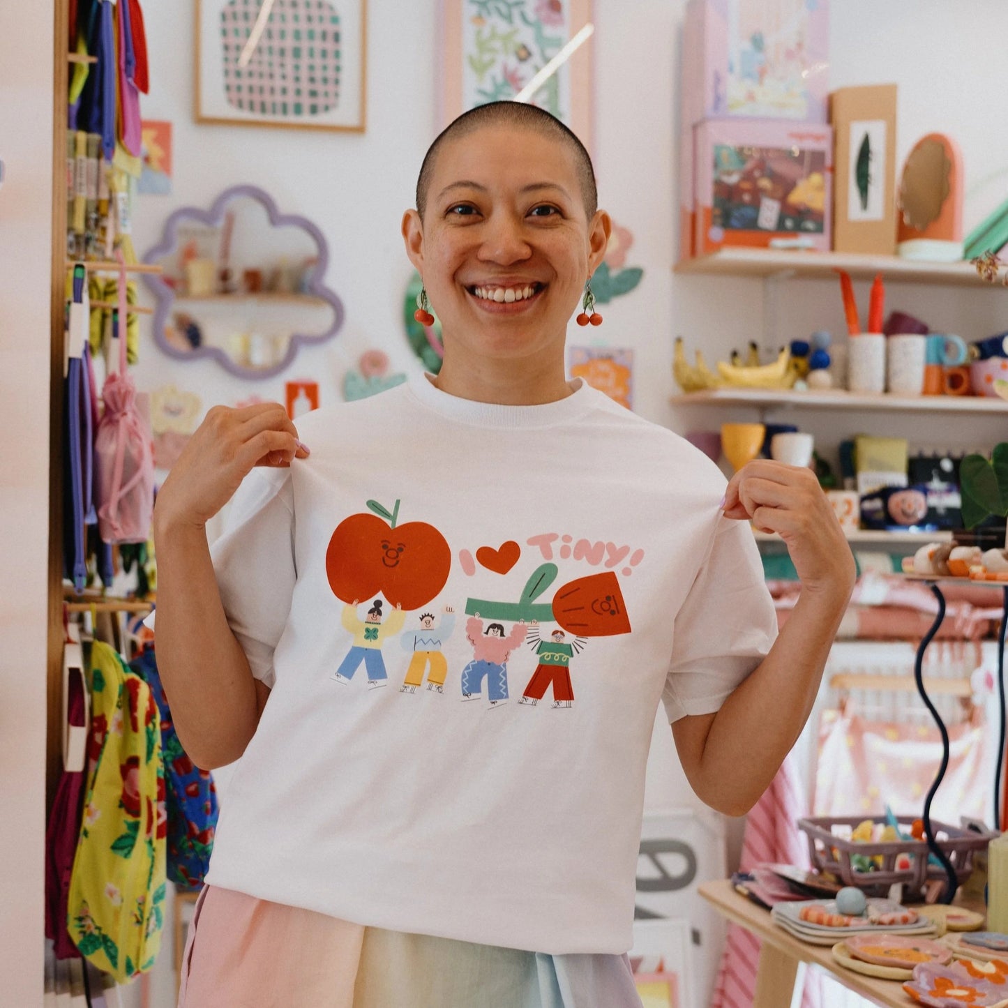 i love tiny - tee shirt | TINY FEST