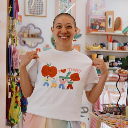 i love tiny - tee shirt | TINY FEST