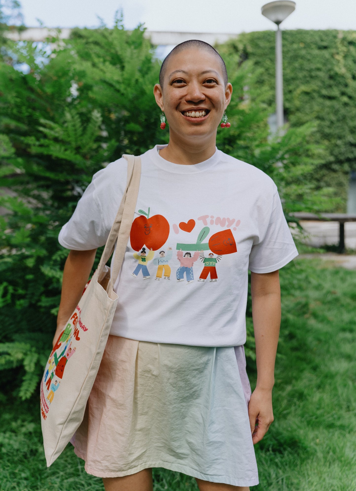 i love tiny - tee shirt | TINY FEST