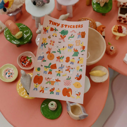 sticker sheet | TINY FEST