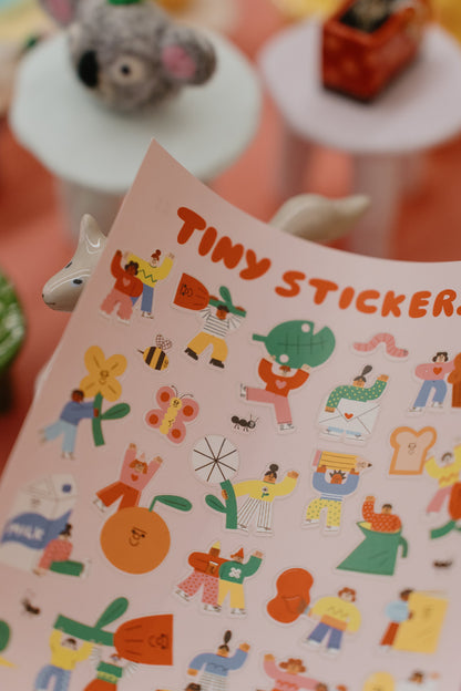 sticker sheet | TINY FEST