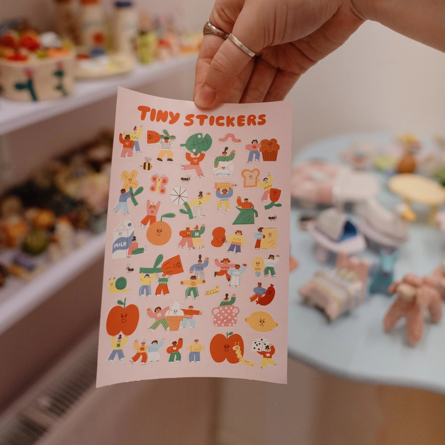 sticker sheet | TINY FEST