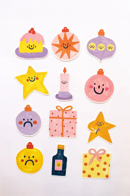 set of 12 gift tags