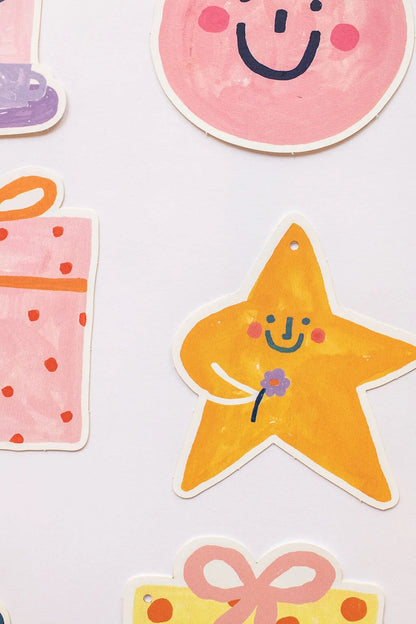 set of 12 gift tags