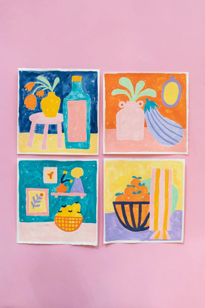 still life - wallflower exhibition series | original artwork
