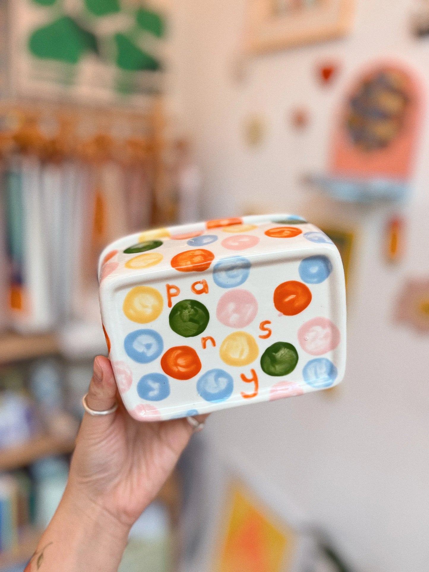 butter dish | dotted circus