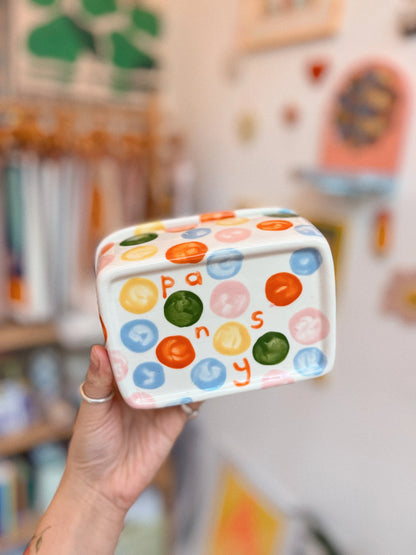 butter dish | dotted circus