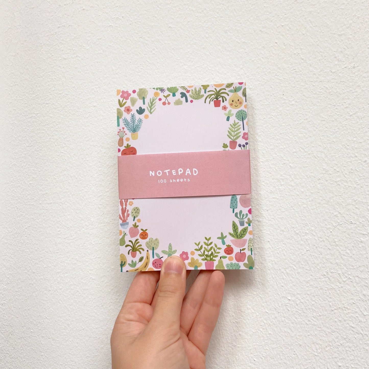 fruity flower notepad