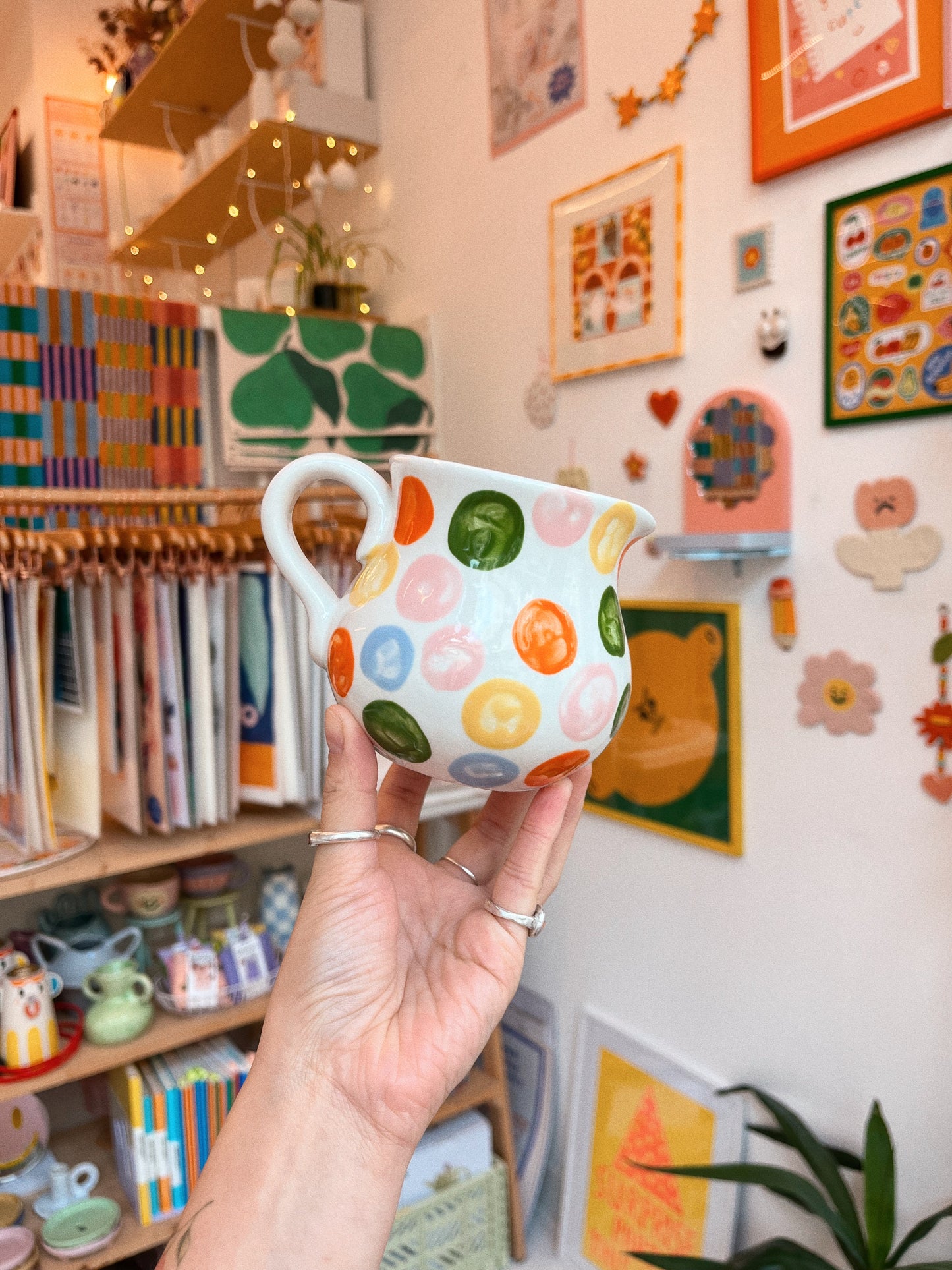 ceramic painting: small object