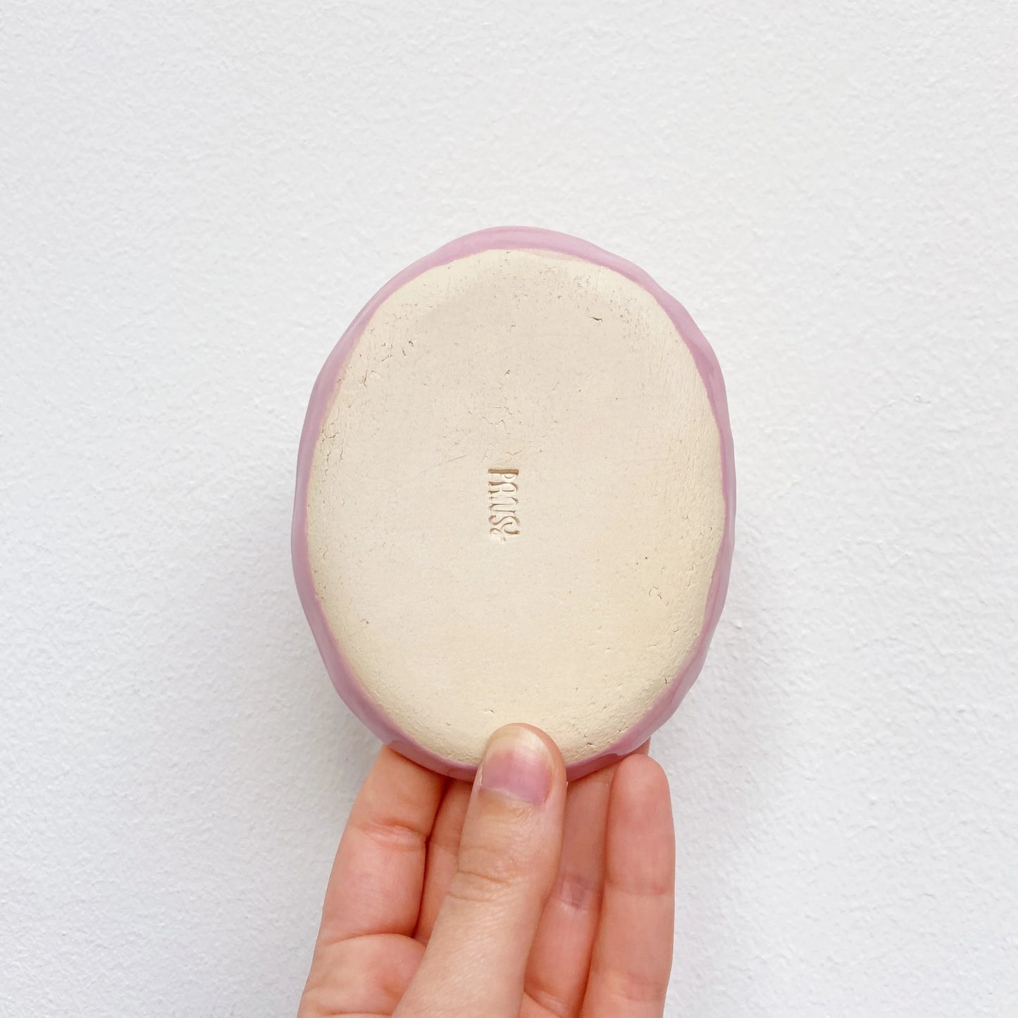 big trinket dish | happy pinky flower
