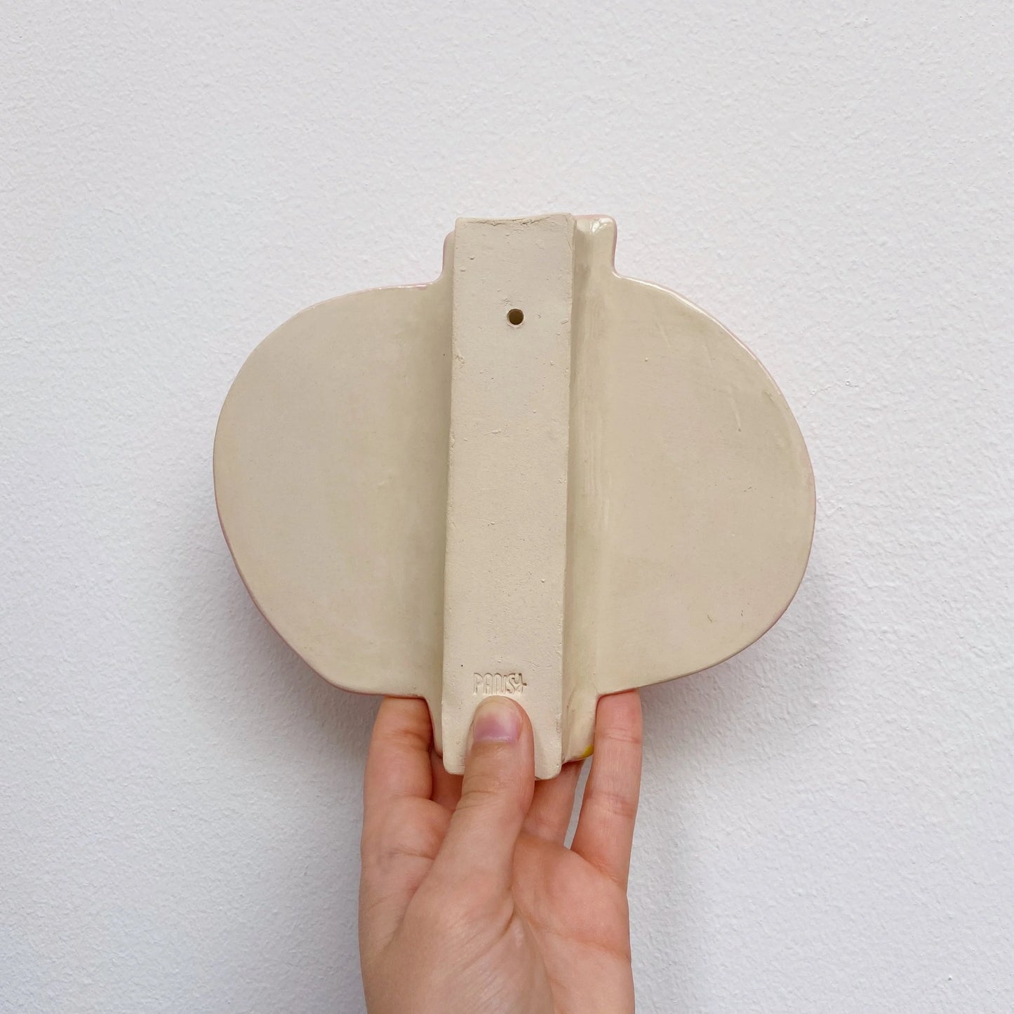 wall vase | pink pot