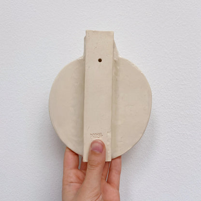 wall vase | white fairy speckle