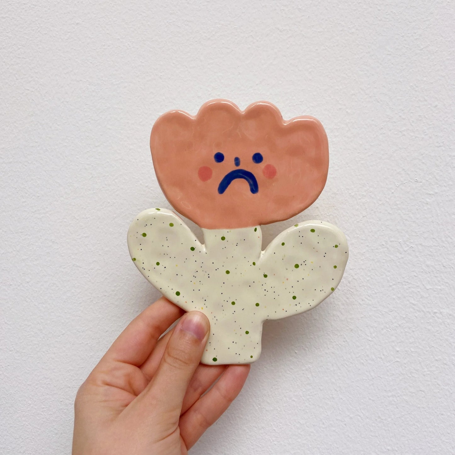 wall flower | sad peachy tulip