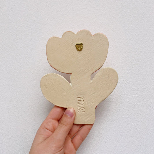 wall flower | sad peachy tulip