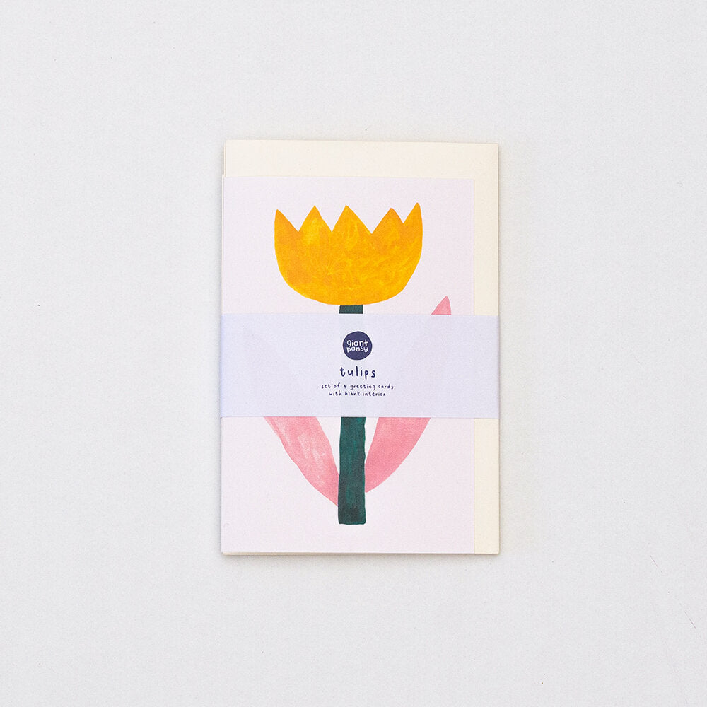tulips card set