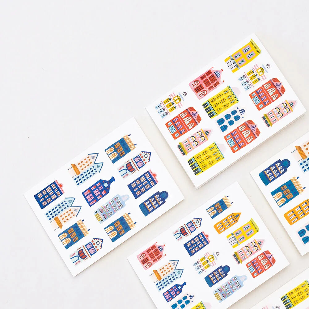 grachtenpanden card set