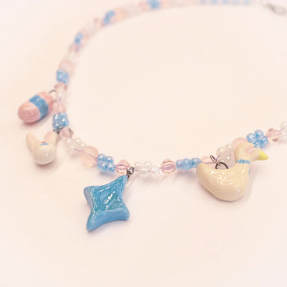 tiny charms necklace - anida | tiny festival