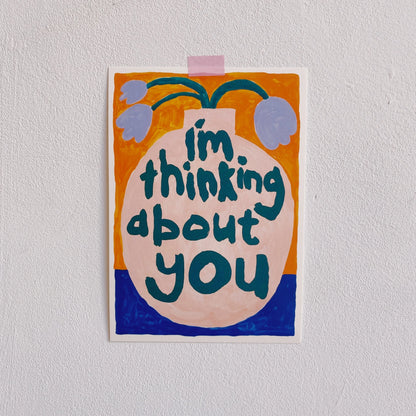 vase feelings | i'm thinking about you