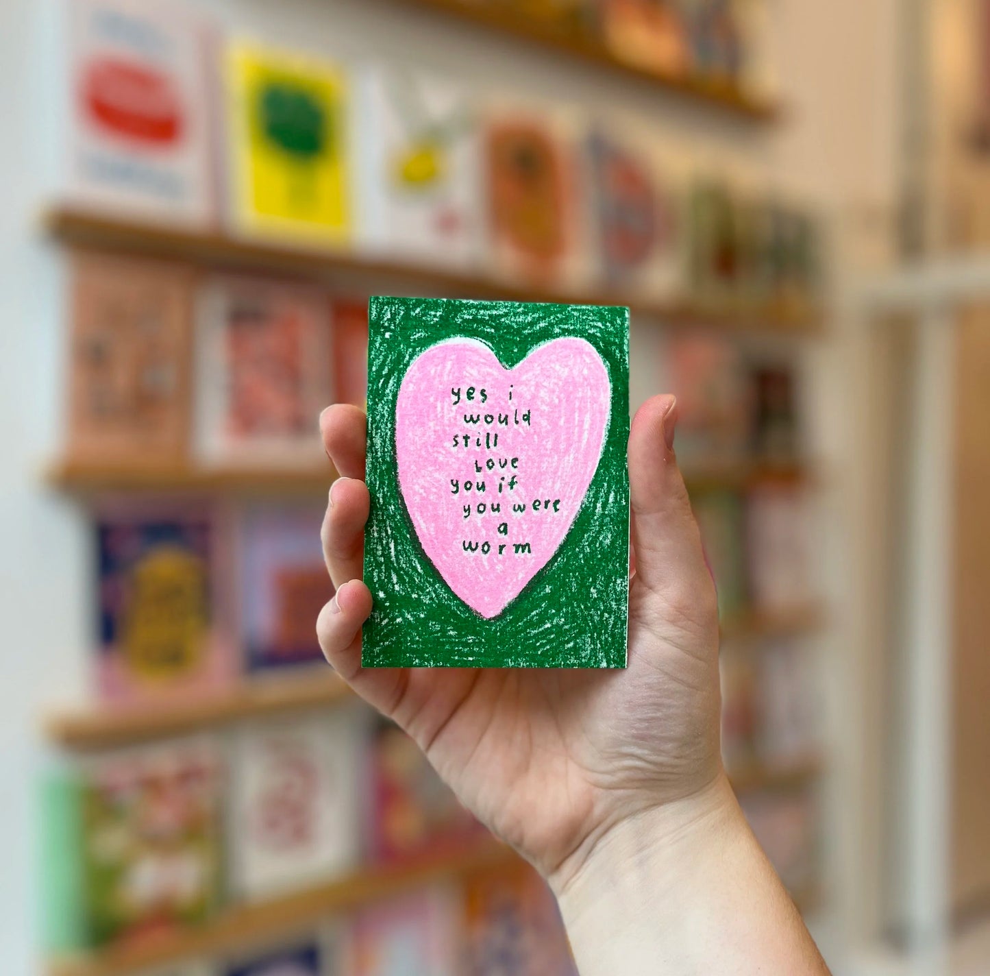 would you still love me? worm risograph prints