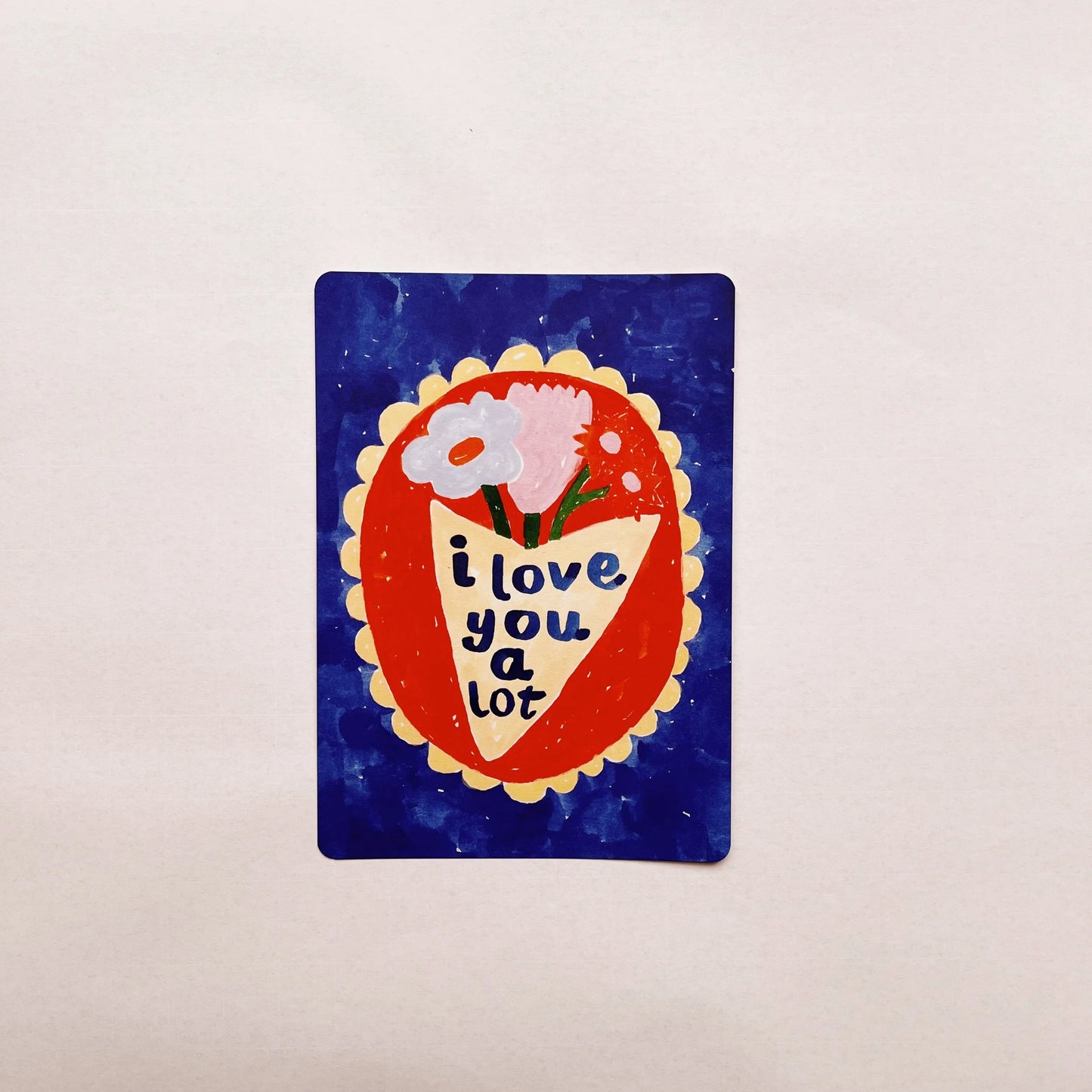 giant postcard | i love you a lot