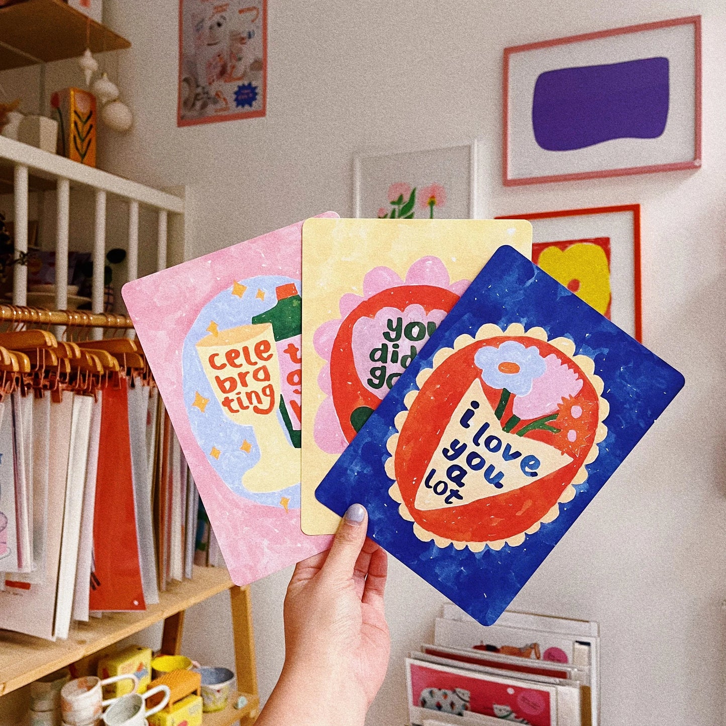 giant postcard | helaas pindakaas