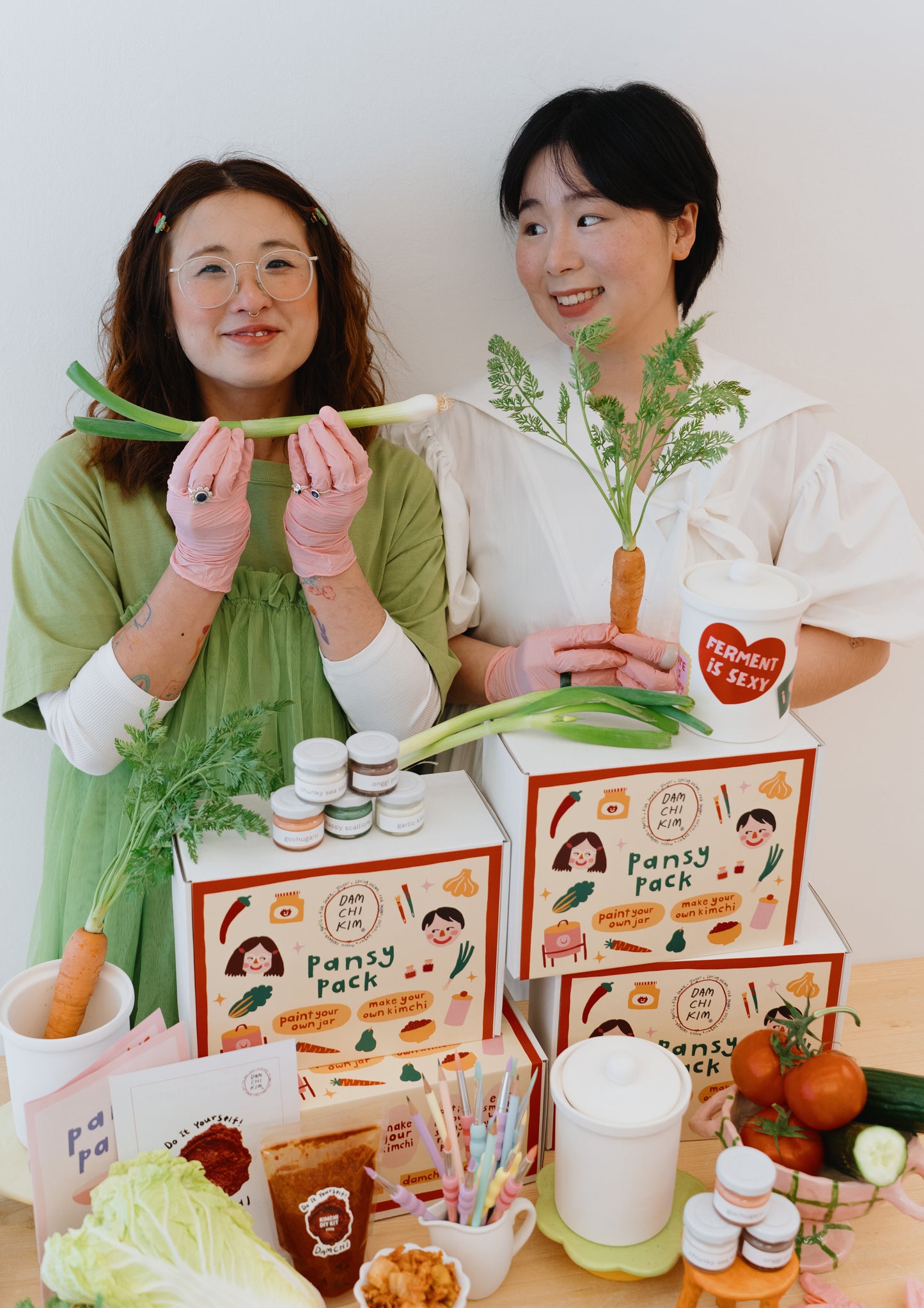 pansy pack: damchi kimchi