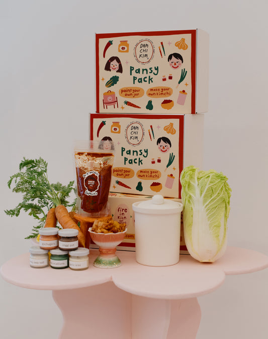 pansy pack: damchi kimchi