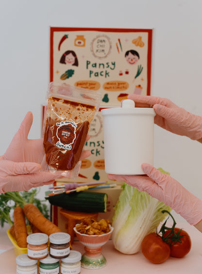 pansy pack: damchi kimchi