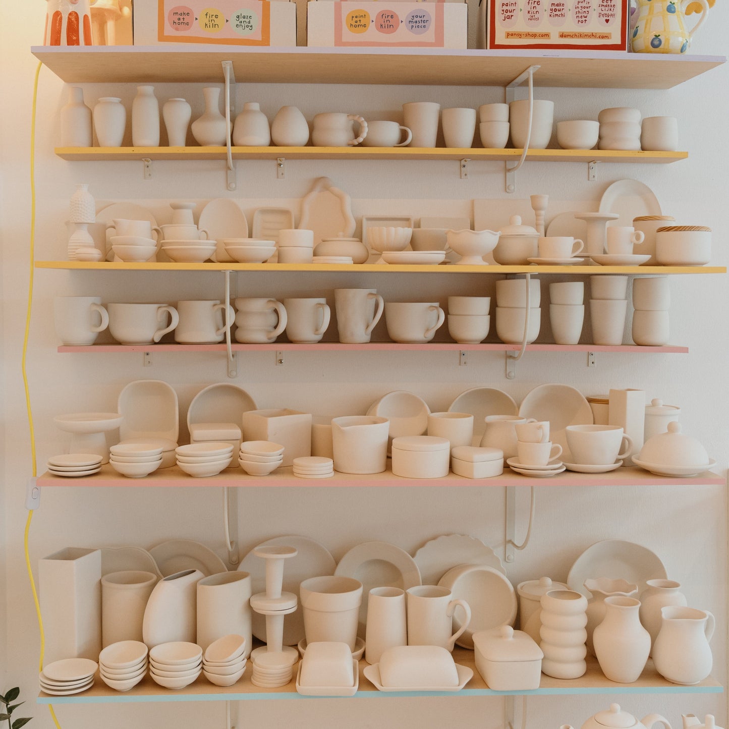 ceramic painting workshop