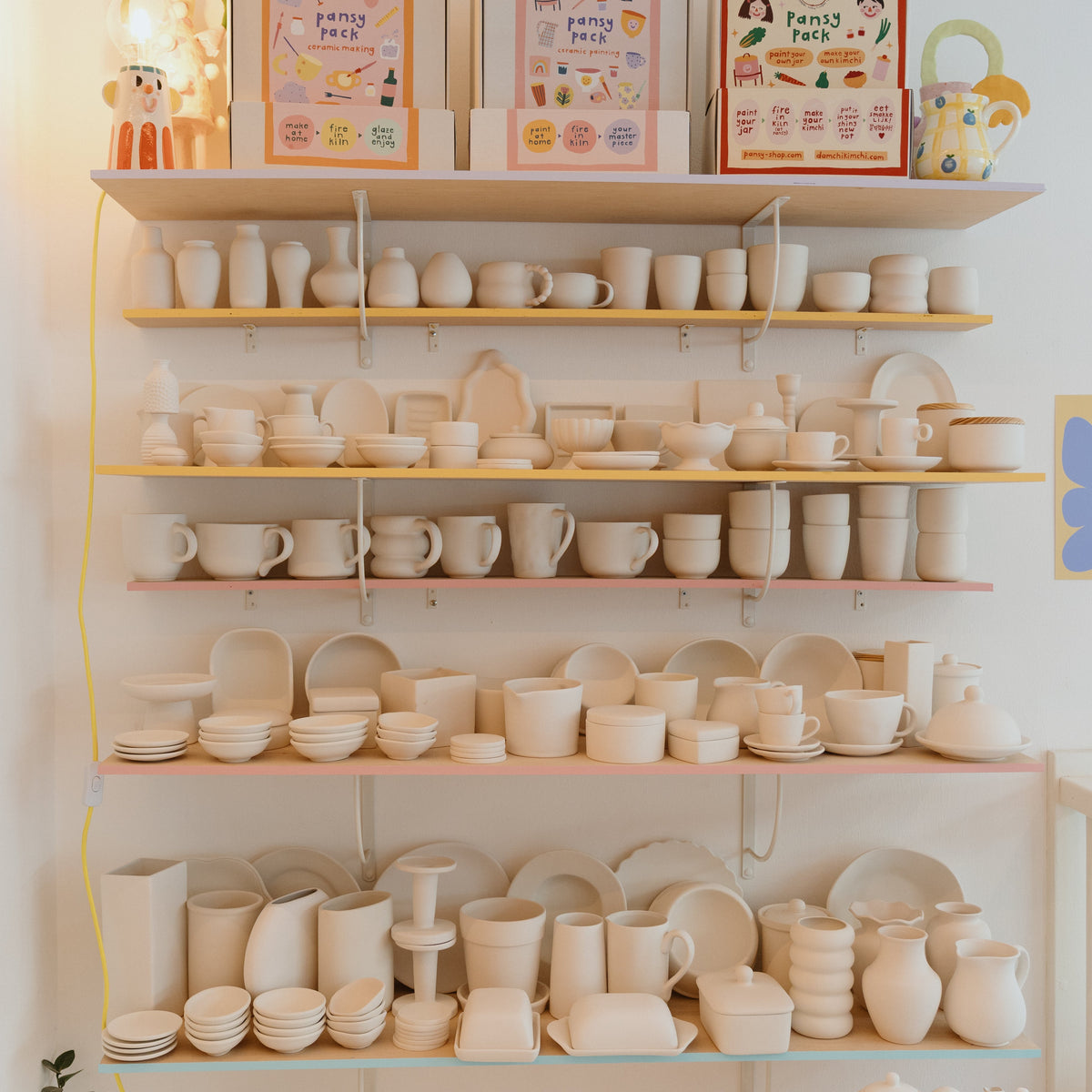 ceramic painting: teapot