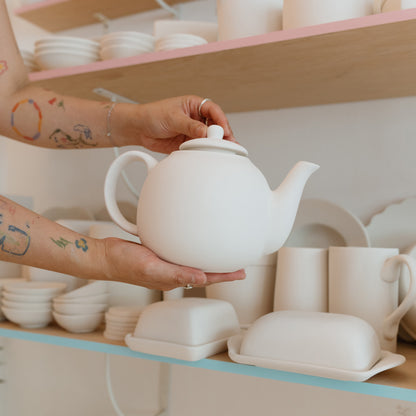 ceramic painting: teapot