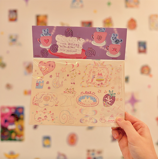sticker sheet | plasticpeco