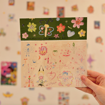 sticker sheet | plasticpeco
