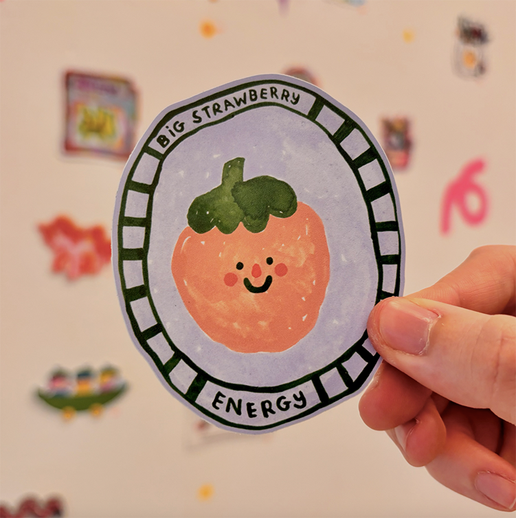 sticker | pansy