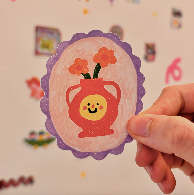 sticker | pansy