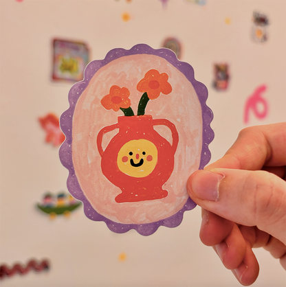 sticker | pansy