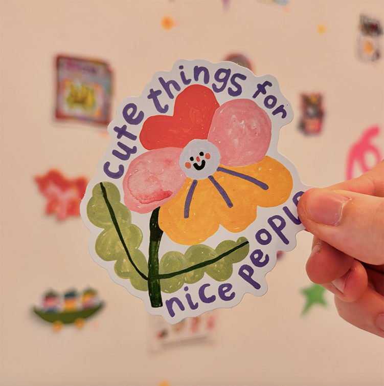 sticker | pansy