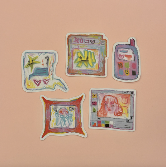 sticker pack | roos van der meijs