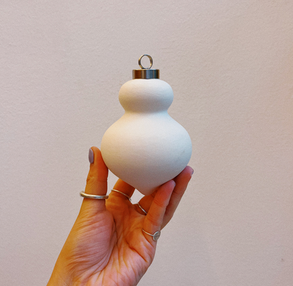 ceramic painting: baubles
