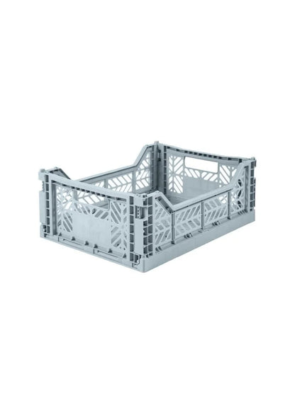 pastel plastic crates | midi size