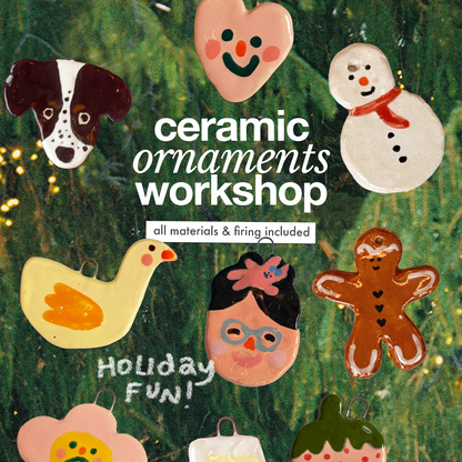 ceramic making: ornaments