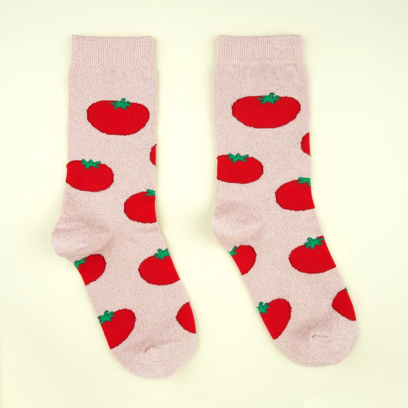 coucou suzette socks - tomato
