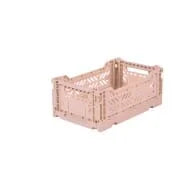 pastel plastic crates | mini size