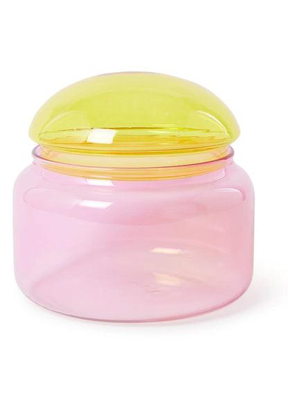 &klevering jar - puffy pink