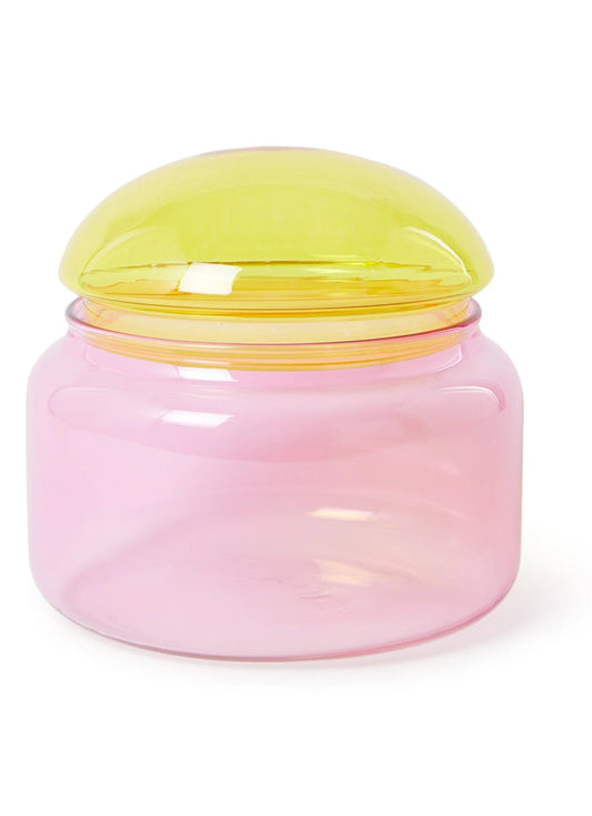 &klevering jar - puffy pink