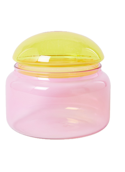 &klevering jar - puffy pink