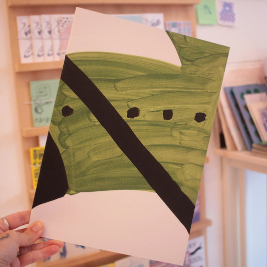 eleonora marton - selected paintings on paper (2017) | zine
