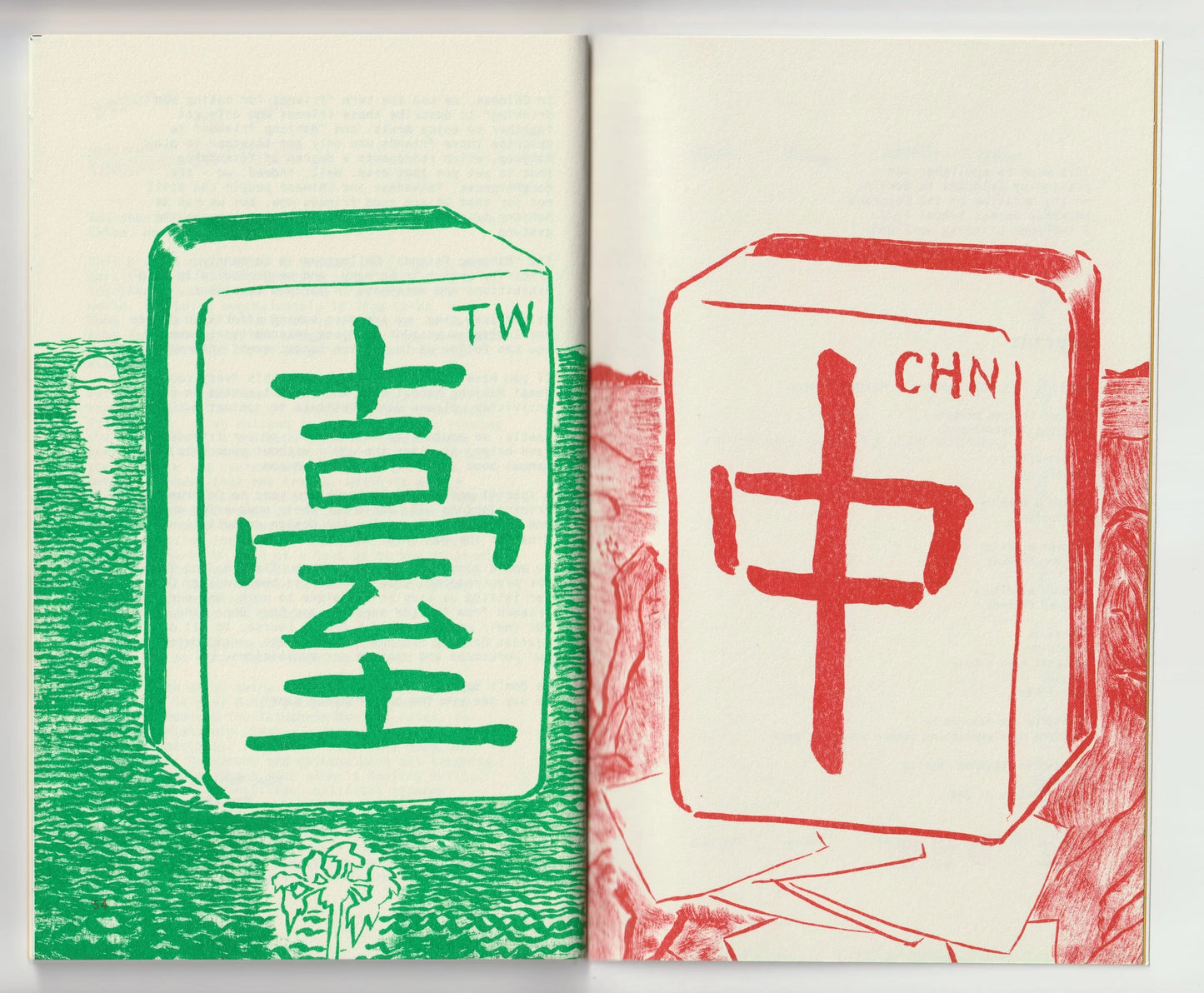 mahjong : an international manual | zine