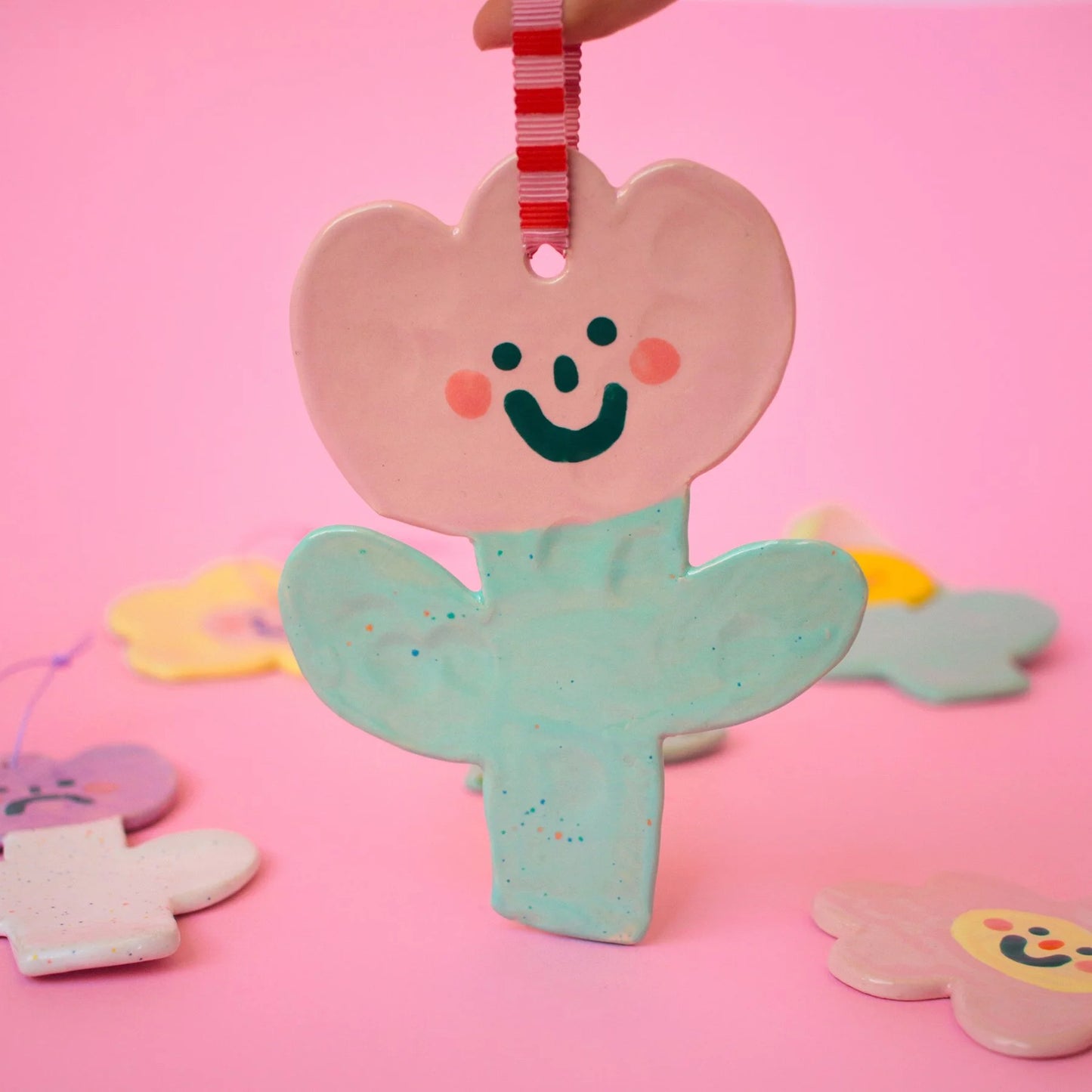 ceramic ornaments | cutie flowers