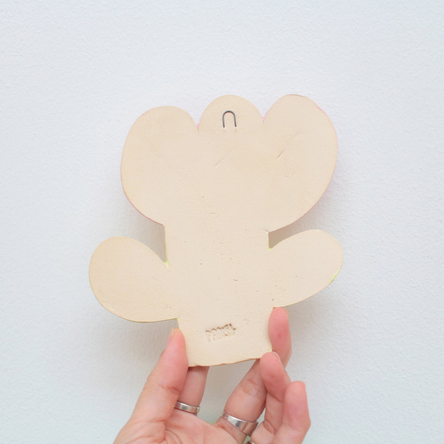 wall flower | happy pinky bud (wide stem)